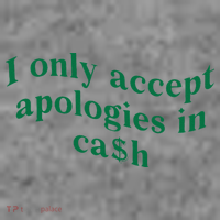 I Only Accept Apologies In Cash Toddler Hoodie thumb 2