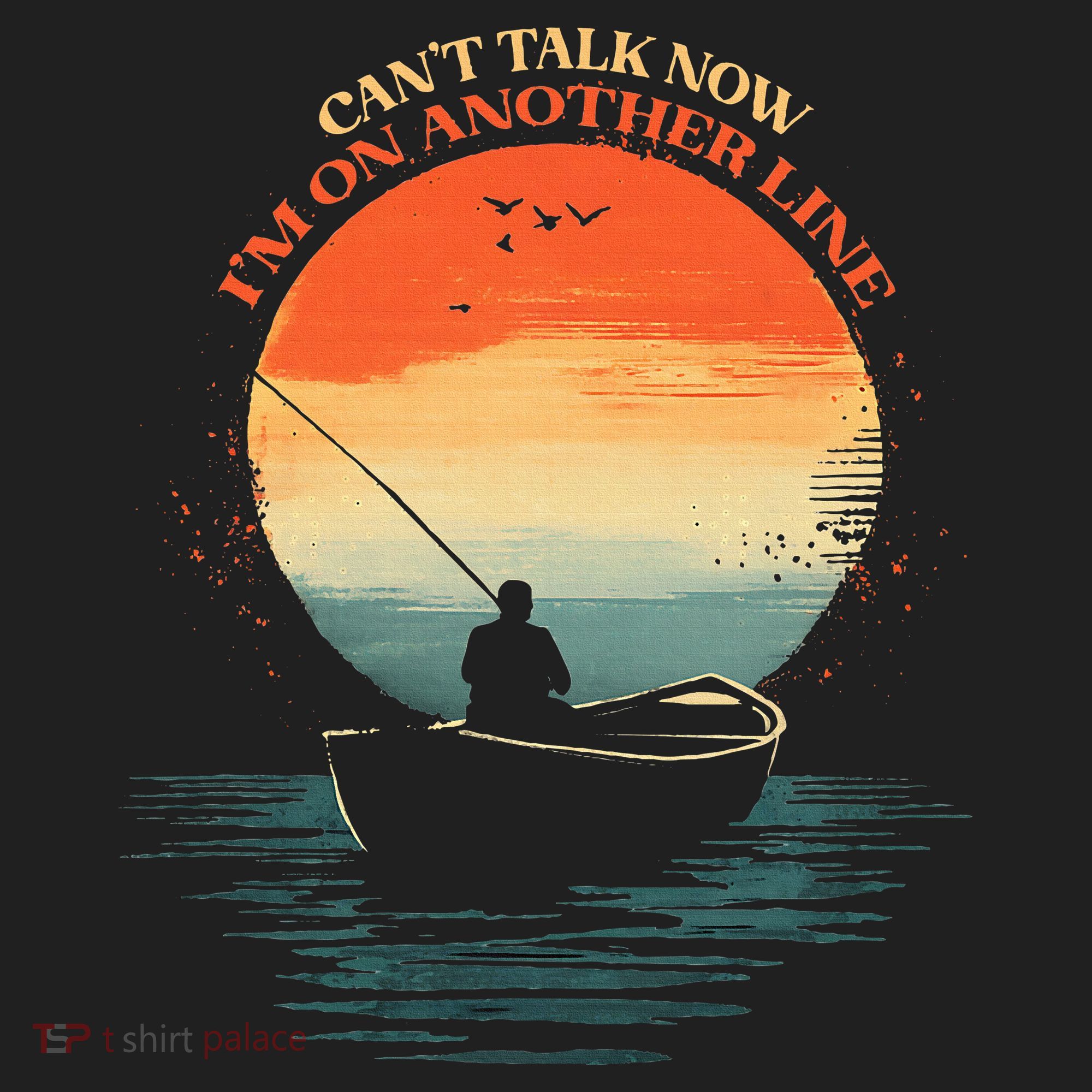 IM On Another Line Fisherman Angler Kayak Fishing Pun Beanie