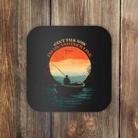 IM On Another Line Fisherman Angler Kayak Fishing Pun Coaster thumb 0