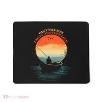 IM On Another Line Fisherman Angler Kayak Fishing Pun Mousepad thumb 0