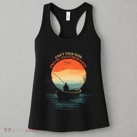 IM On Another Line Fisherman Angler Kayak Fishing Pun Women's Tank Top thumb 3