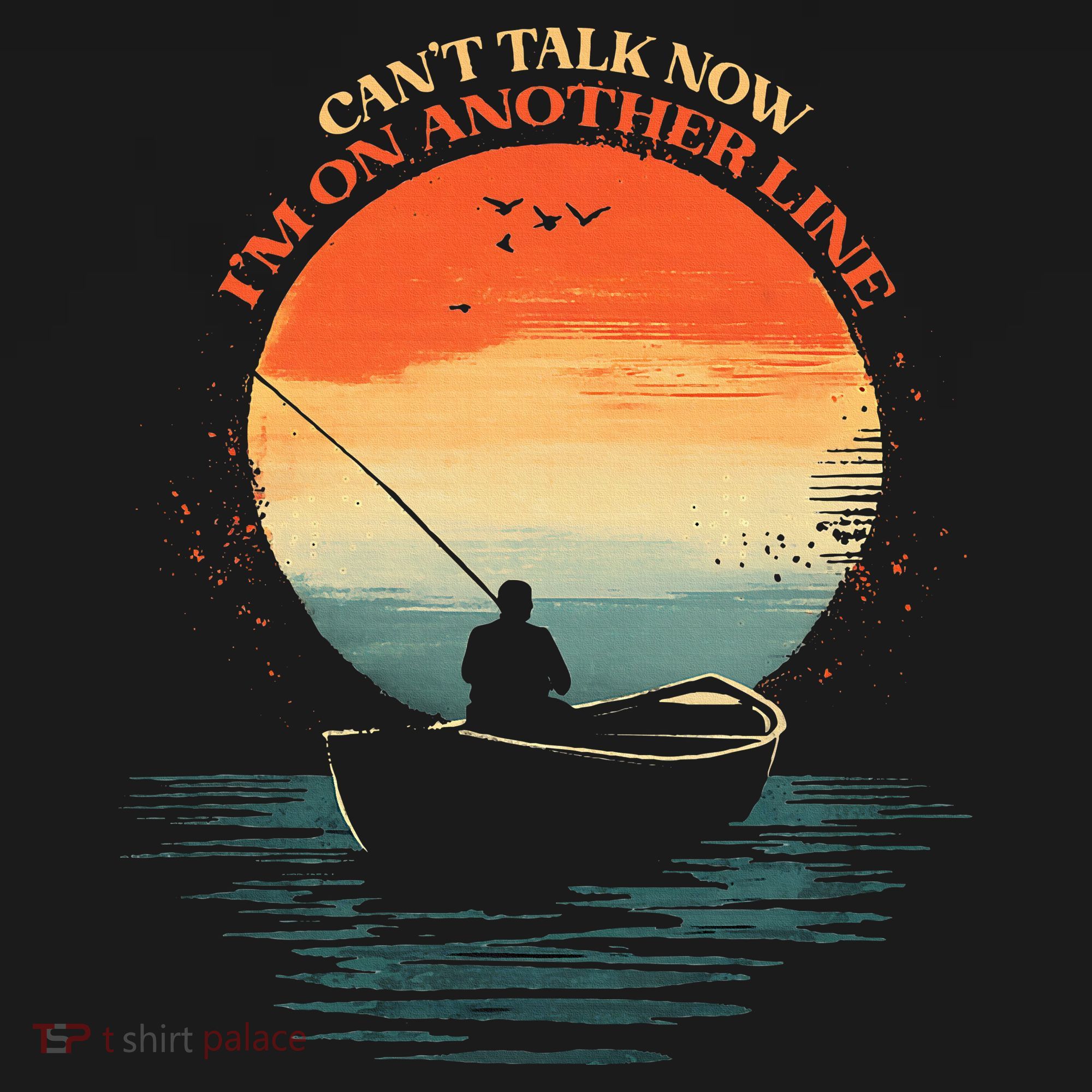 IM On Another Line Fisherman Angler Kayak Fishing Pun Women's Tank Top