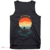 IM On Another Line Fisherman Angler Kayak Fishing Pun Tank Top thumb 0