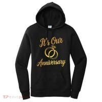 ItS Our Anniversary Shirts For Married Couples Husband Wife Women's Hoodie thumb 0
