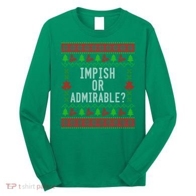 Impish Or Admirable Long Sleeve Shirt
