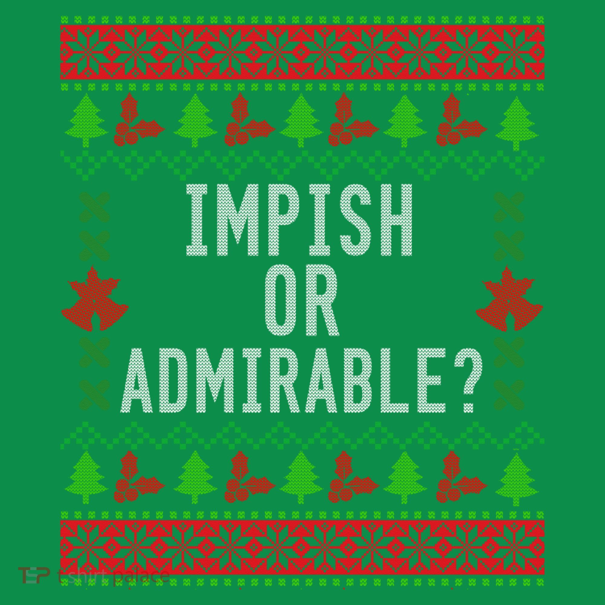 Impish Or Admirable Long Sleeve Shirt