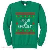 Impish Or Admirable Sweatshirt thumb 0