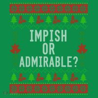 Impish Or Admirable Women's Long Sleeve Shirt thumb 2
