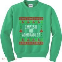 Impish Or Admirable Kids Sweatshirt thumb 0