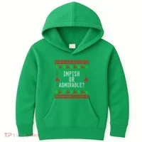 Impish Or Admirable Kids Hoodie thumb 0
