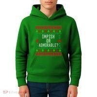 Impish Or Admirable Kids Hoodie thumb 4