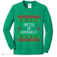 Impish Or Admirable Kids Long Sleeve Shirt thumb 0