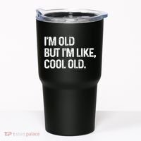 I'm Old But I'm Like Cool Old Man Tumbler thumb 0