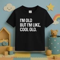 I'm Old But I'm Like Cool Old Man Toddler T-Shirt thumb 3