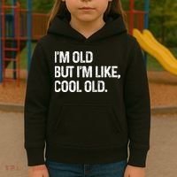 I'm Old But I'm Like Cool Old Man Kids Hoodie thumb 3