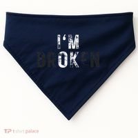 IM Ok Broken USA-Made Doggie Bandana thumb 0