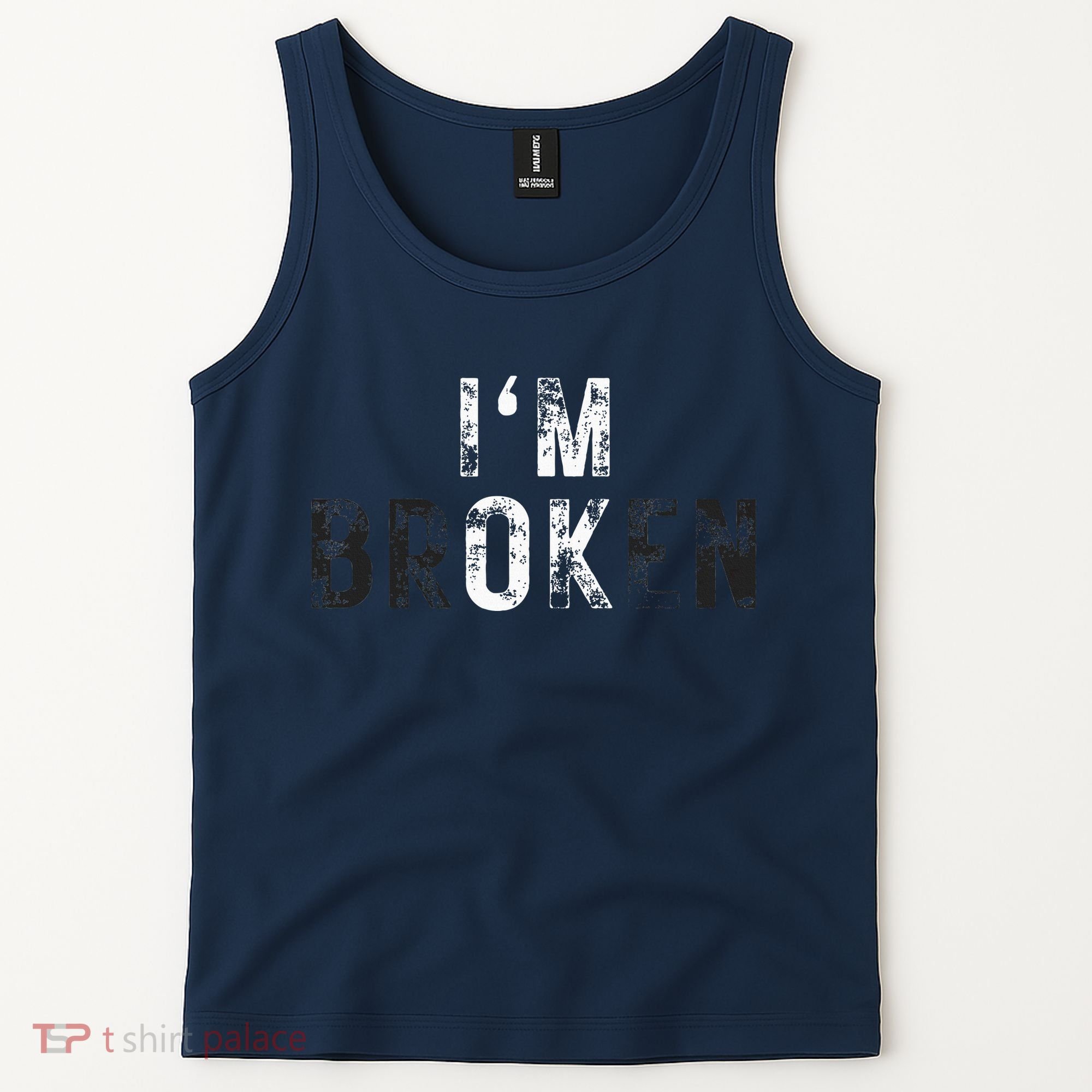 IM Ok Broken Tank Top