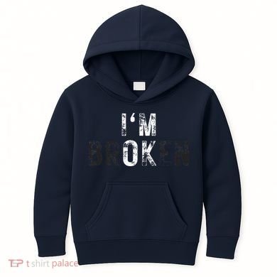 IM Ok Broken Kids Hoodie