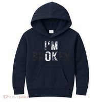IM Ok Broken Kids Hoodie thumb 0
