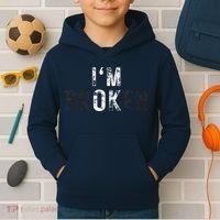 IM Ok Broken Kids Hoodie thumb 2