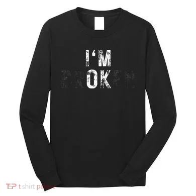 Im Ok Broken Long Sleeve Shirt