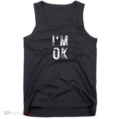 Im Ok Broken Tank Top