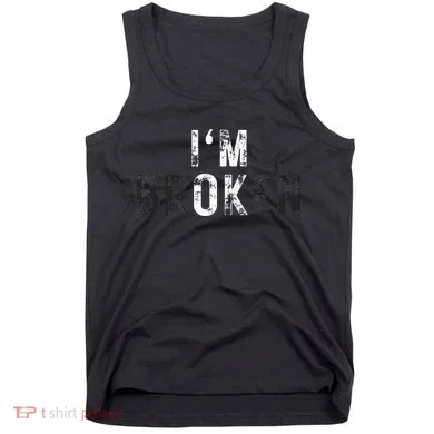 Im Ok Broken Tank Top