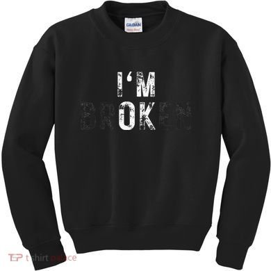 Im Ok Broken Kids Sweatshirt