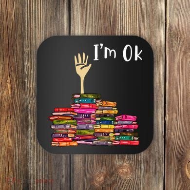 IM Ok Book Coaster