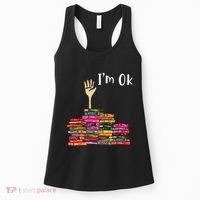 IM Ok Book Women's Tank Top thumb 0