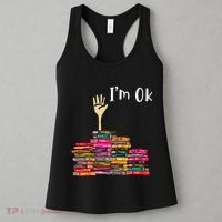 IM Ok Book Women's Tank Top thumb 3