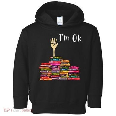 IM Ok Book Toddler Hoodie