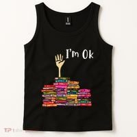 IM Ok Book Tank Top thumb 2