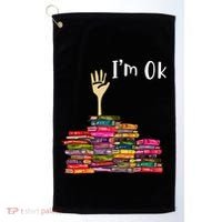 IM Ok Book Golf Towel thumb 0