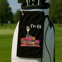 IM Ok Book Golf Towel thumb 2