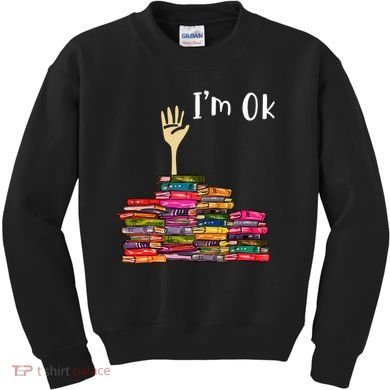 IM Ok Book Kids Sweatshirt