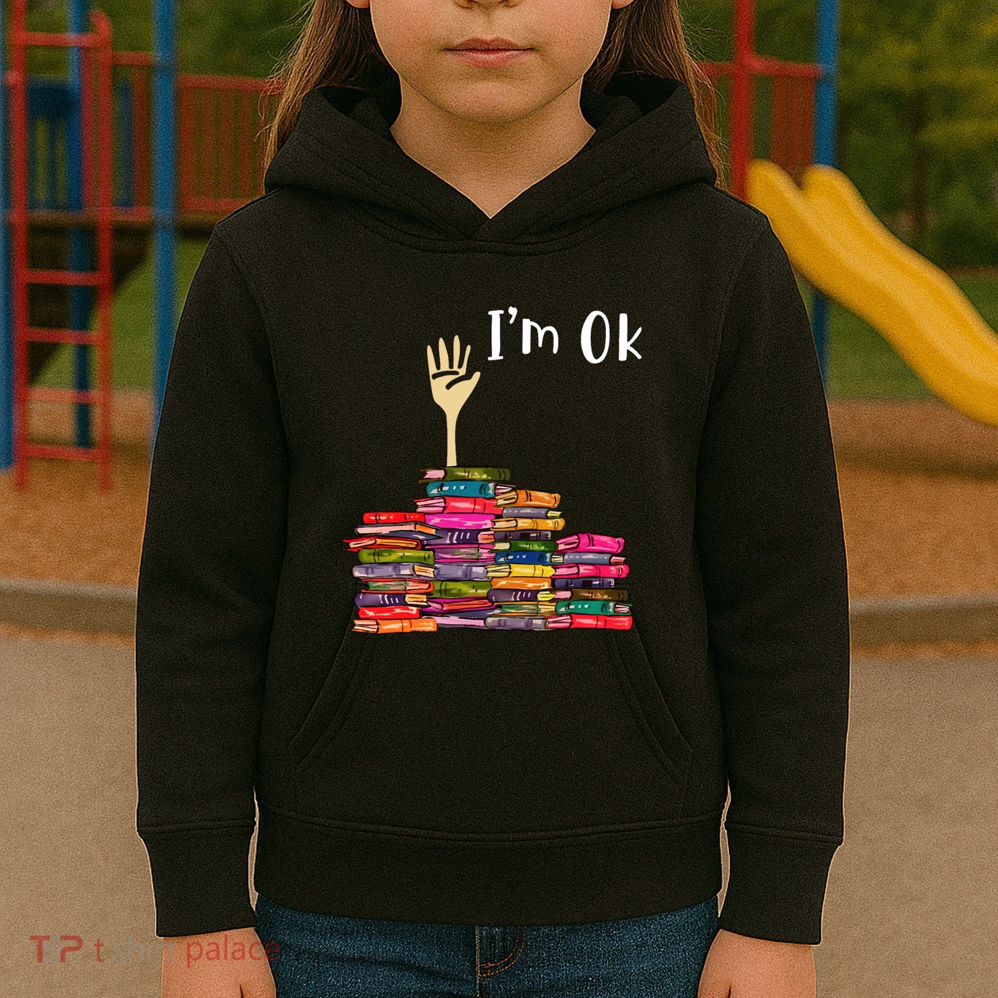 IM Ok Book Kids Hoodie