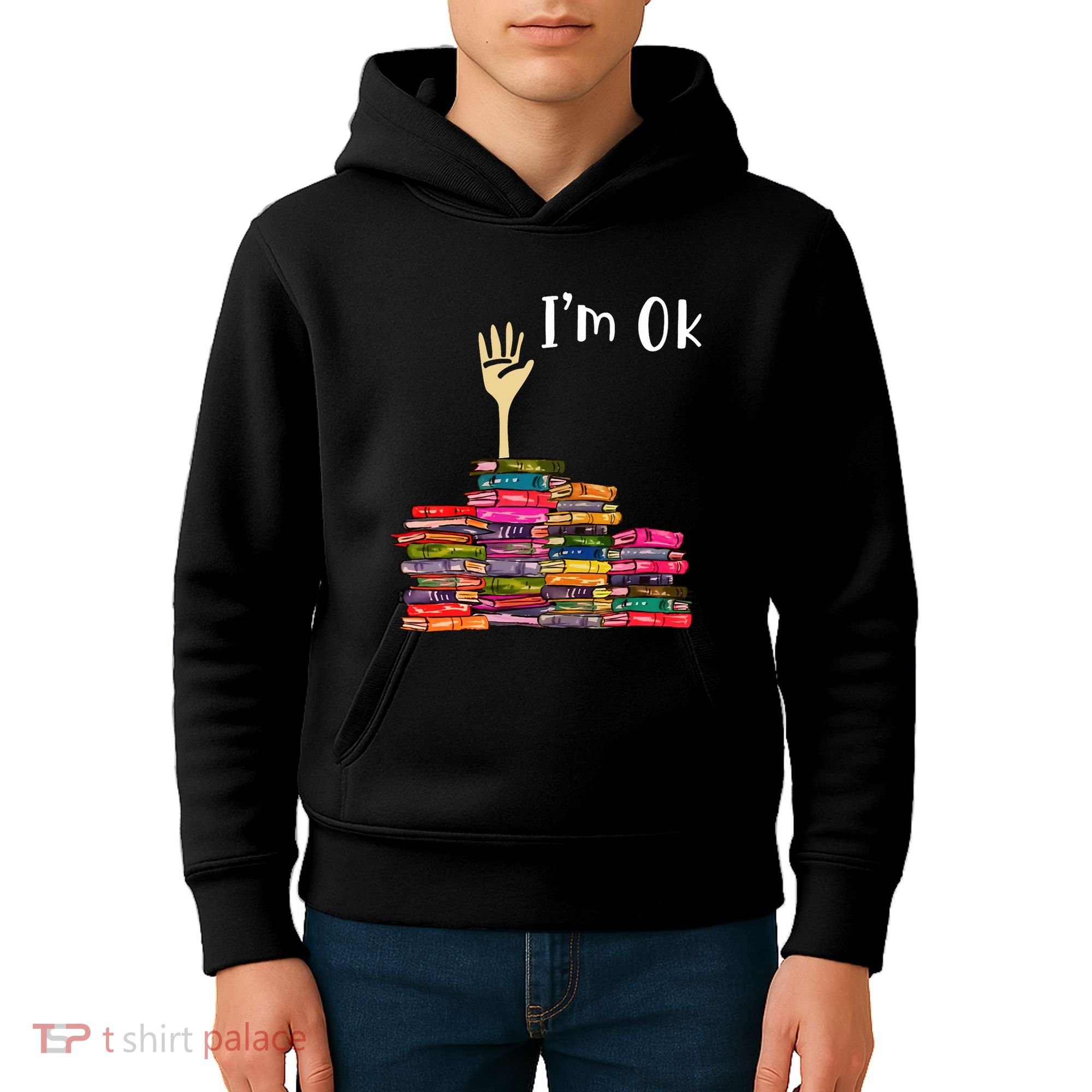 IM Ok Book Kids Hoodie