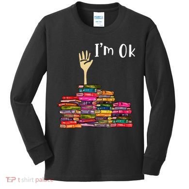 IM Ok Book Kids Long Sleeve Shirt