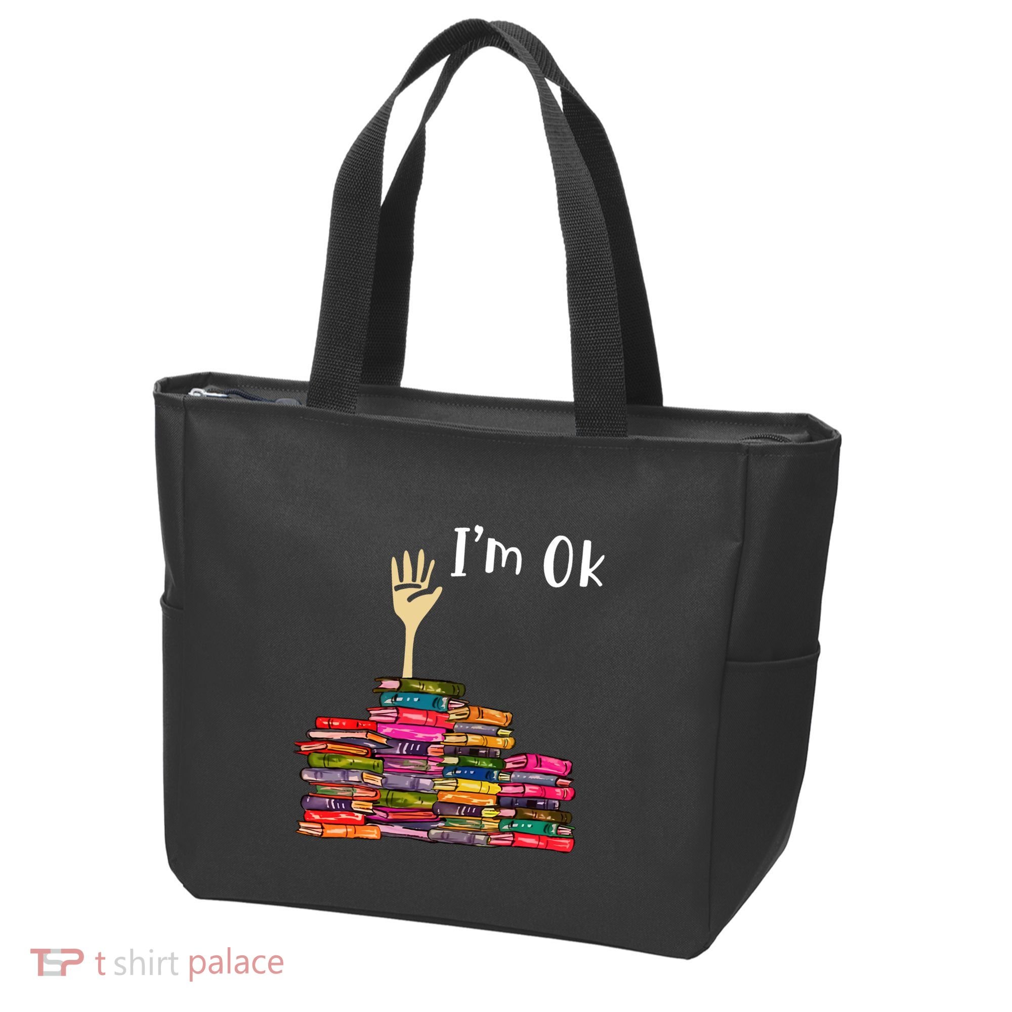 IM Ok Book Tote Bag