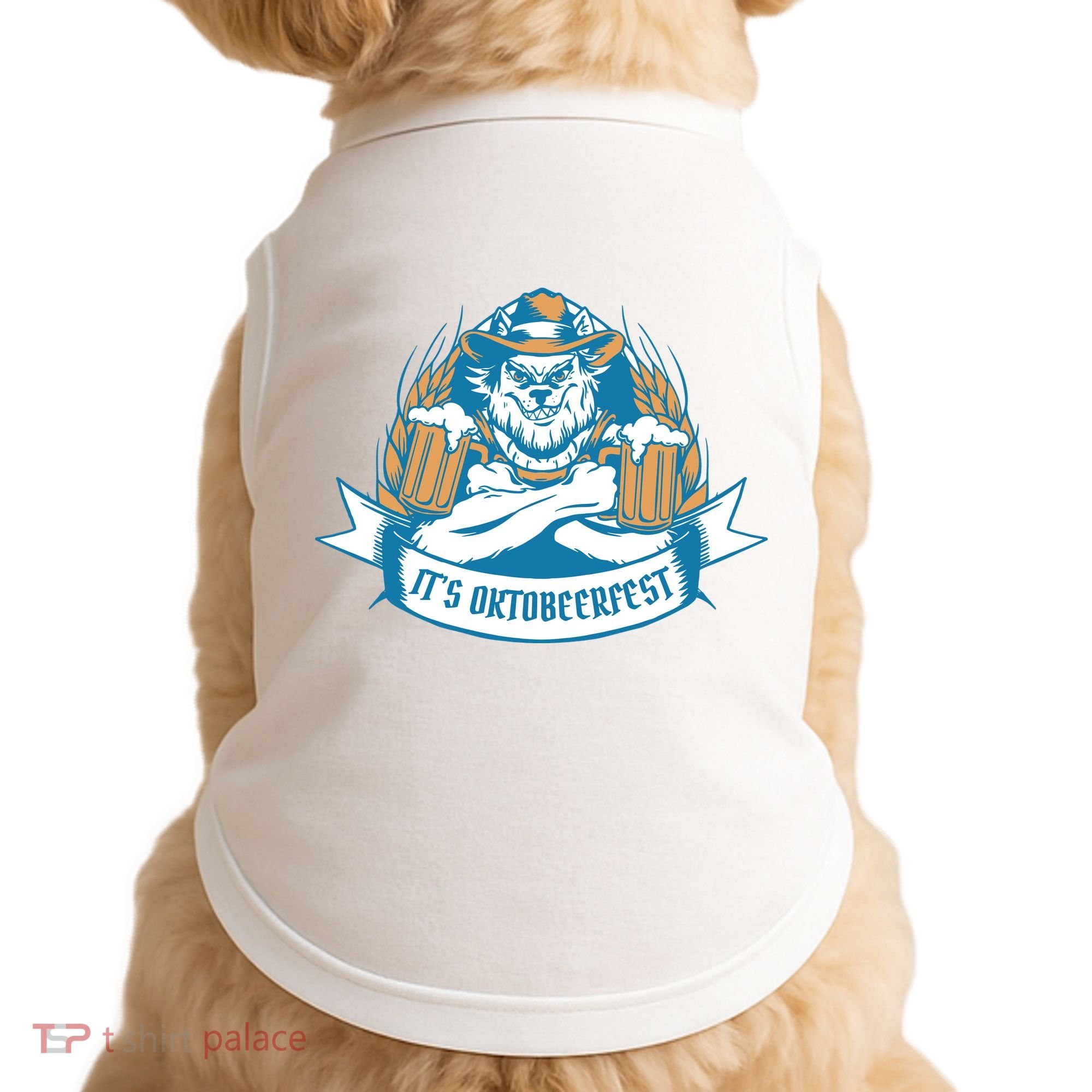 It's Oktoberfest Beer Doggie Tank