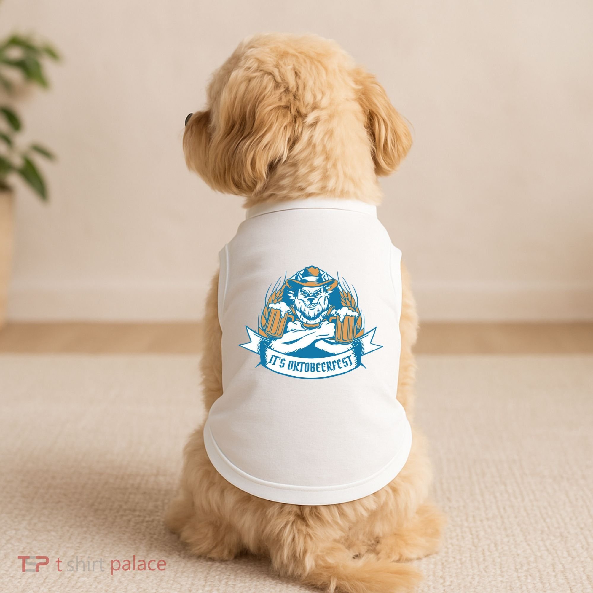 It's Oktoberfest Beer Doggie Tank