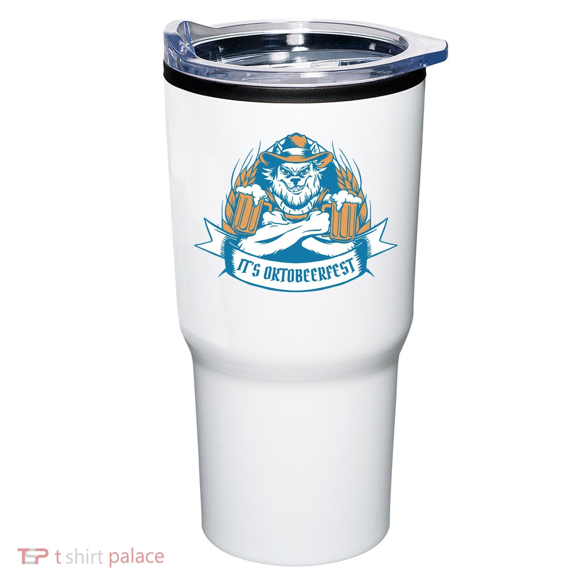 It's Oktoberfest Beer Tumbler