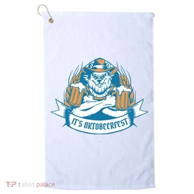 It's Oktoberfest Beer Golf Towel