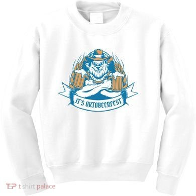 It's Oktoberfest Beer Kids Sweatshirt