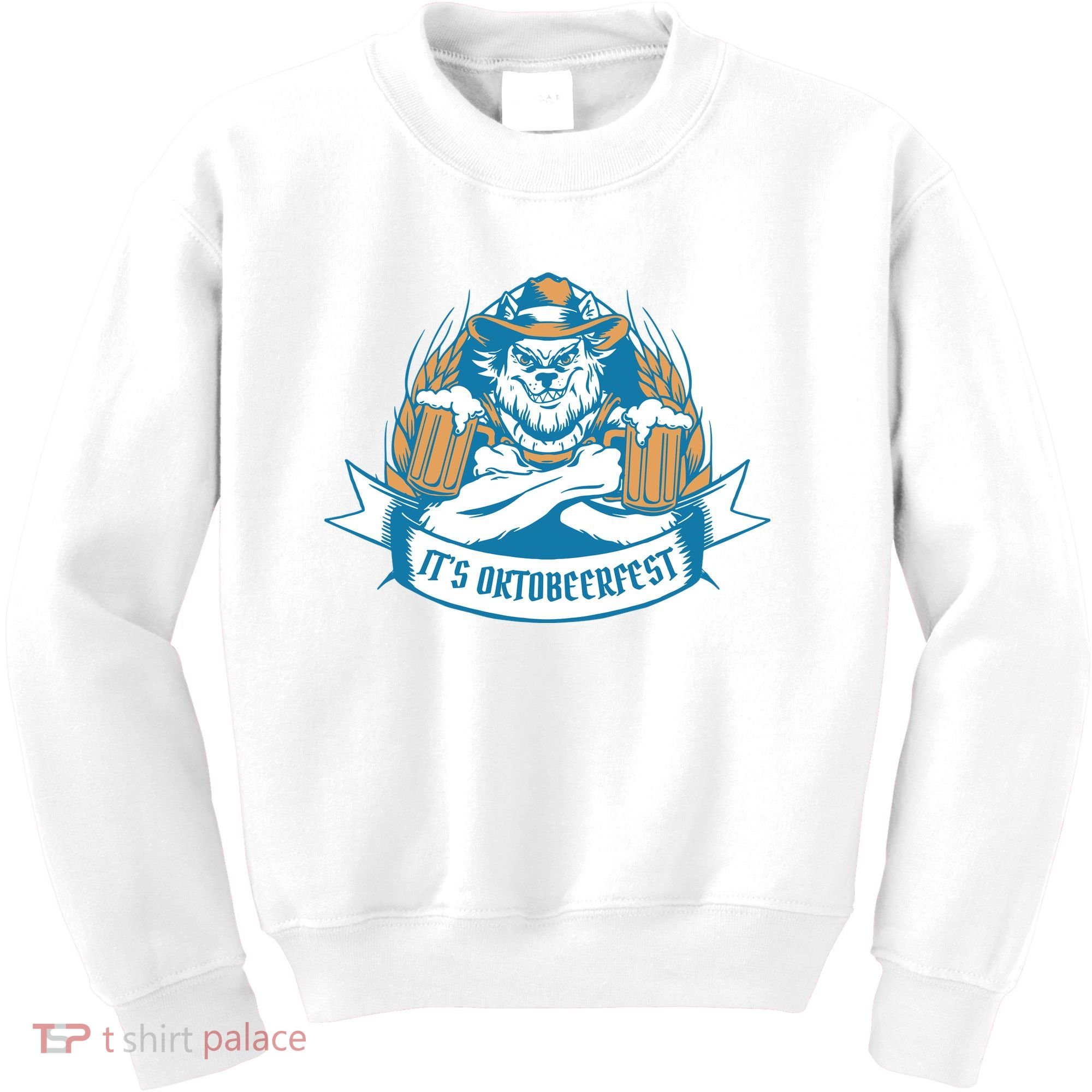 It's Oktoberfest Beer Kids Sweatshirt
