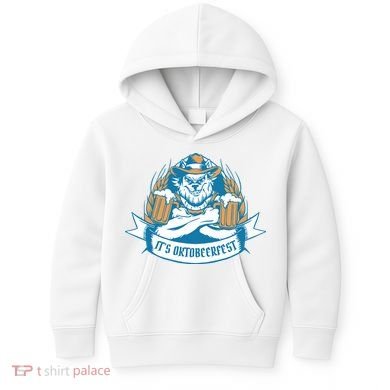 It's Oktoberfest Beer Kids Hoodie