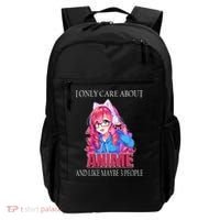 I Only Care About Anime And Like Maybe 3 People Funny Backpack thumb 0