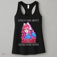I Only Care About Anime And Like Maybe 3 People Funny Women's Tank Top thumb 3