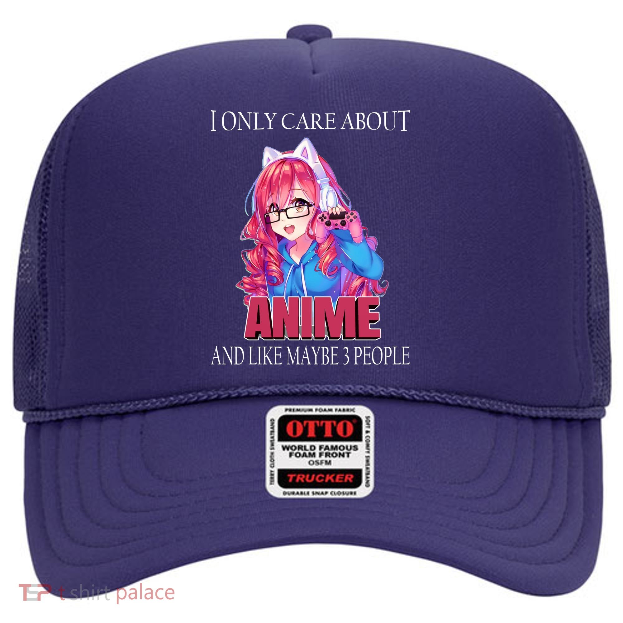 I Only Care About Anime And Like Maybe 3 People Funny Hat